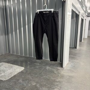 Signature by Levi Strauss Black High-Rise Ankle Skinny Jeans Women’s 22 W36 Crop